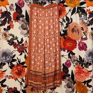Anthropologie Wide Leg Pants